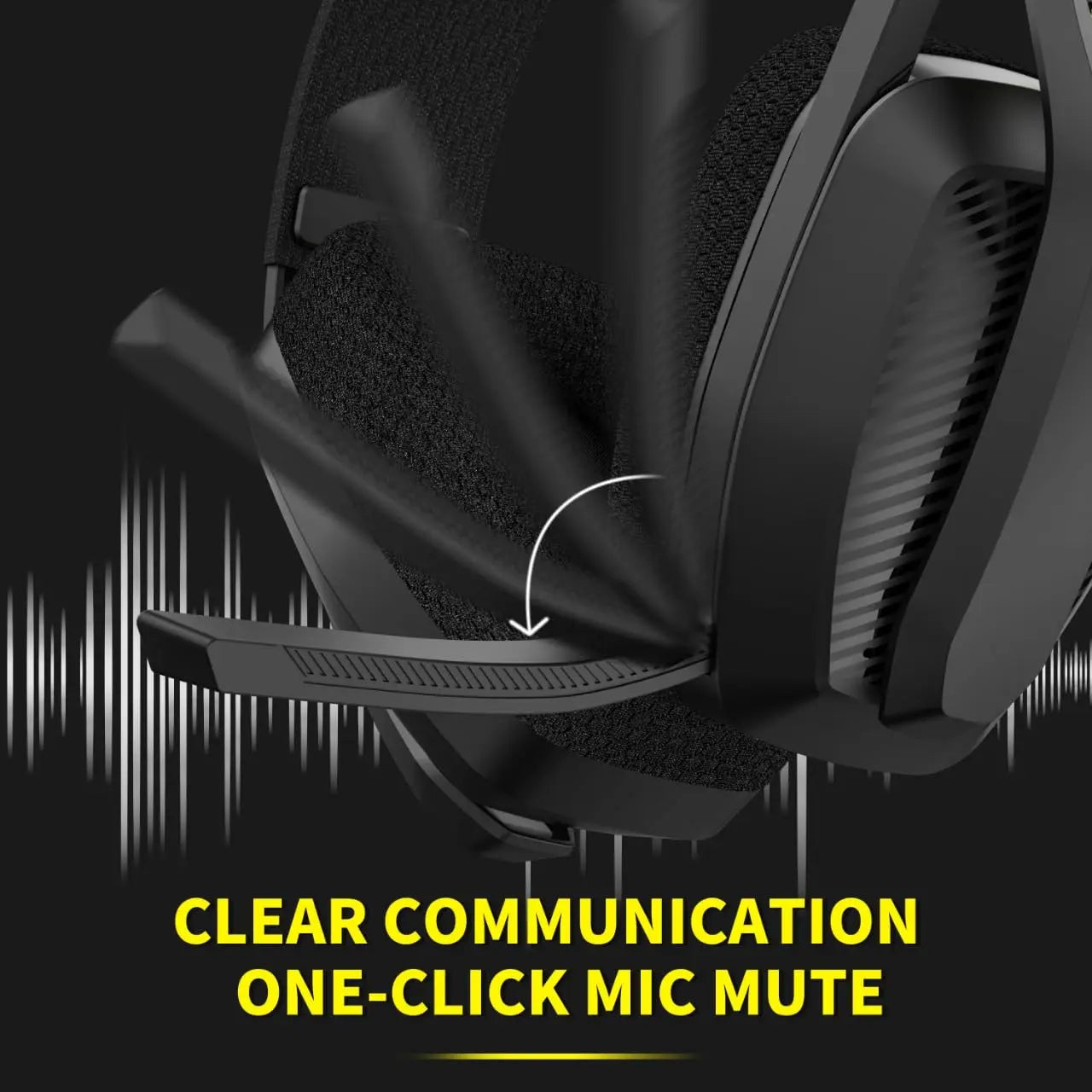 Wireless Gaming Headset with Mic