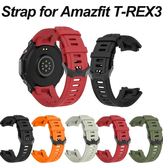 Silicone Strap for Amazfit T-REX 3