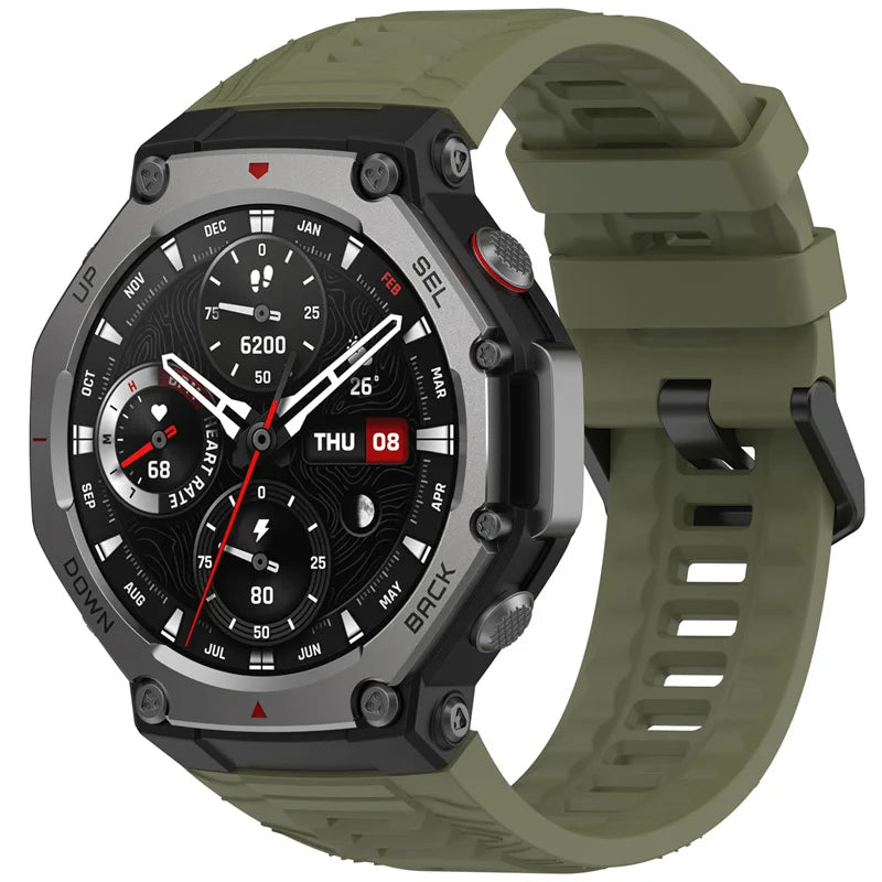 Silicone Strap For Amazfit T-rex 3